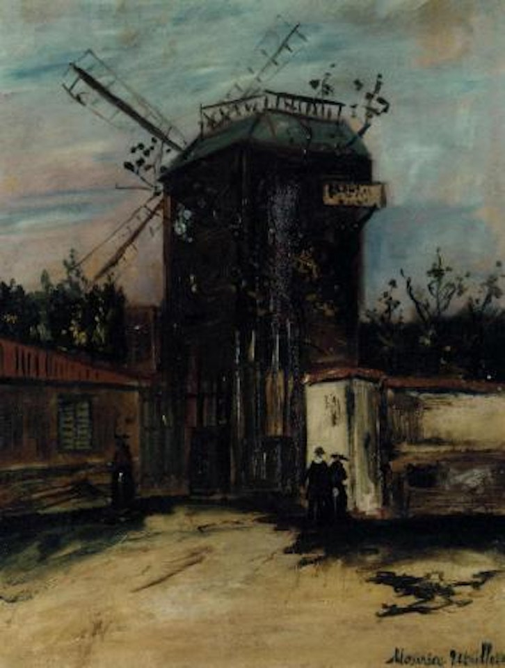 Le Moulin de la Galette by Maurice Utrillo