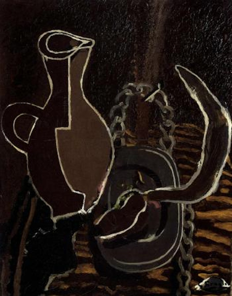 Femme regardant au loin by Victor Brauner