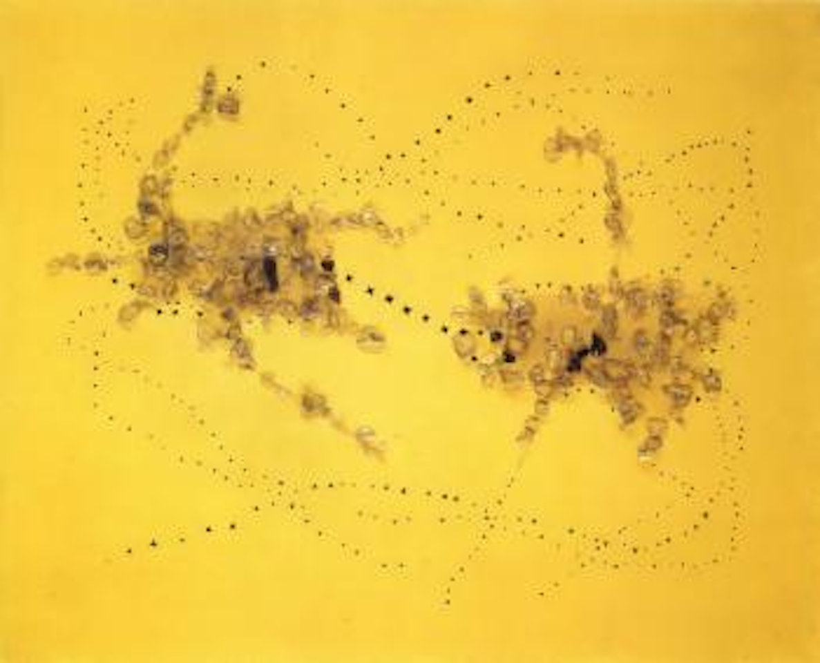 Concetto spaziale by Lucio Fontana