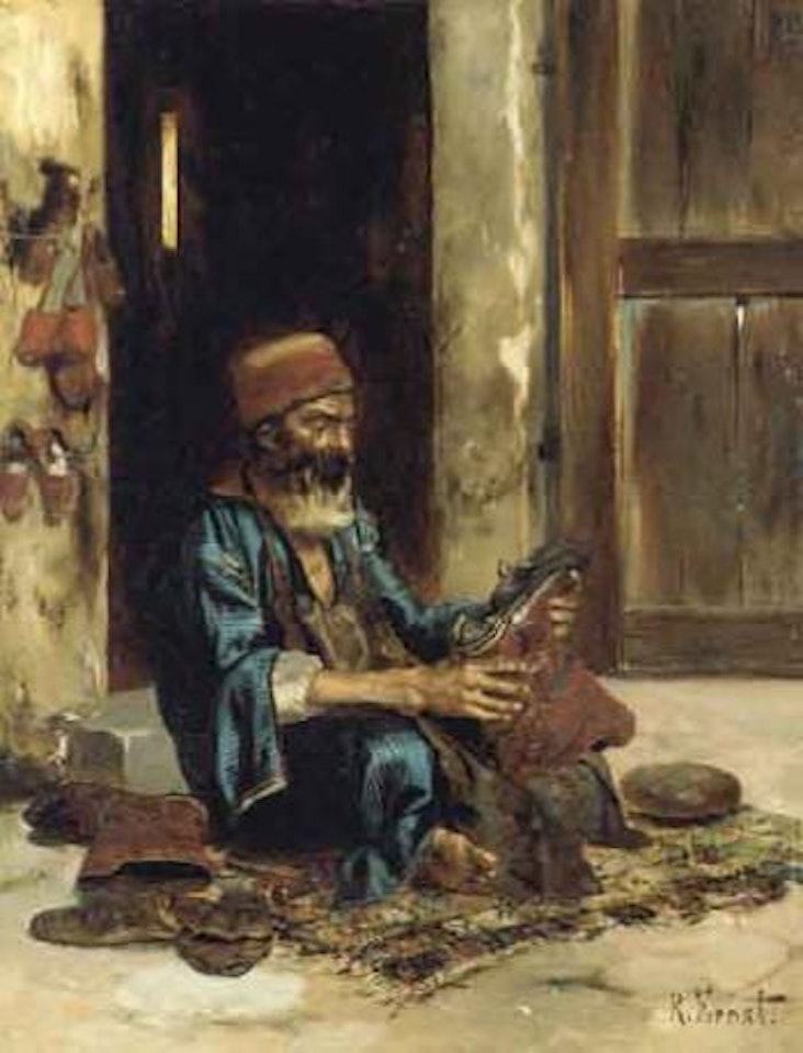 Shoe maker by Rudolf Ernst