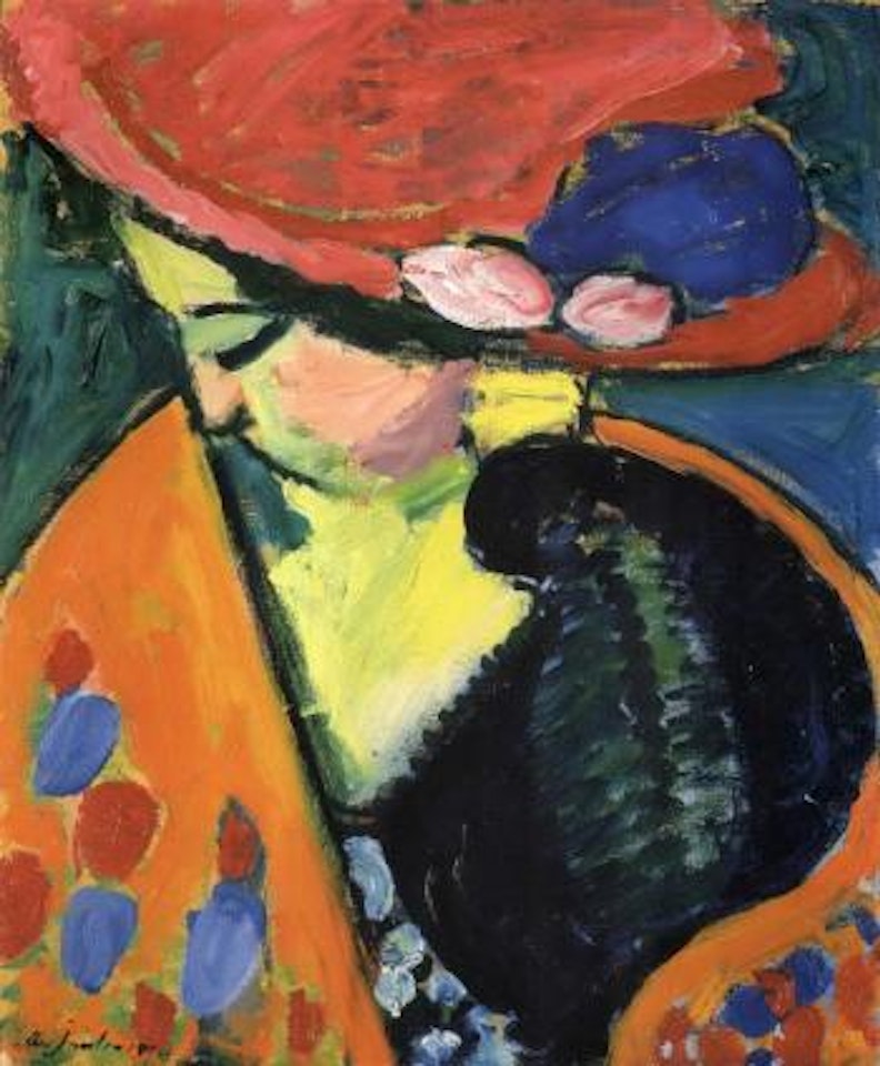 Gesenkter kopf by Alexej von Jawlensky
