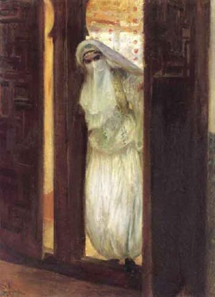 Veiled beauty by Georges Antoine Rochegrosse