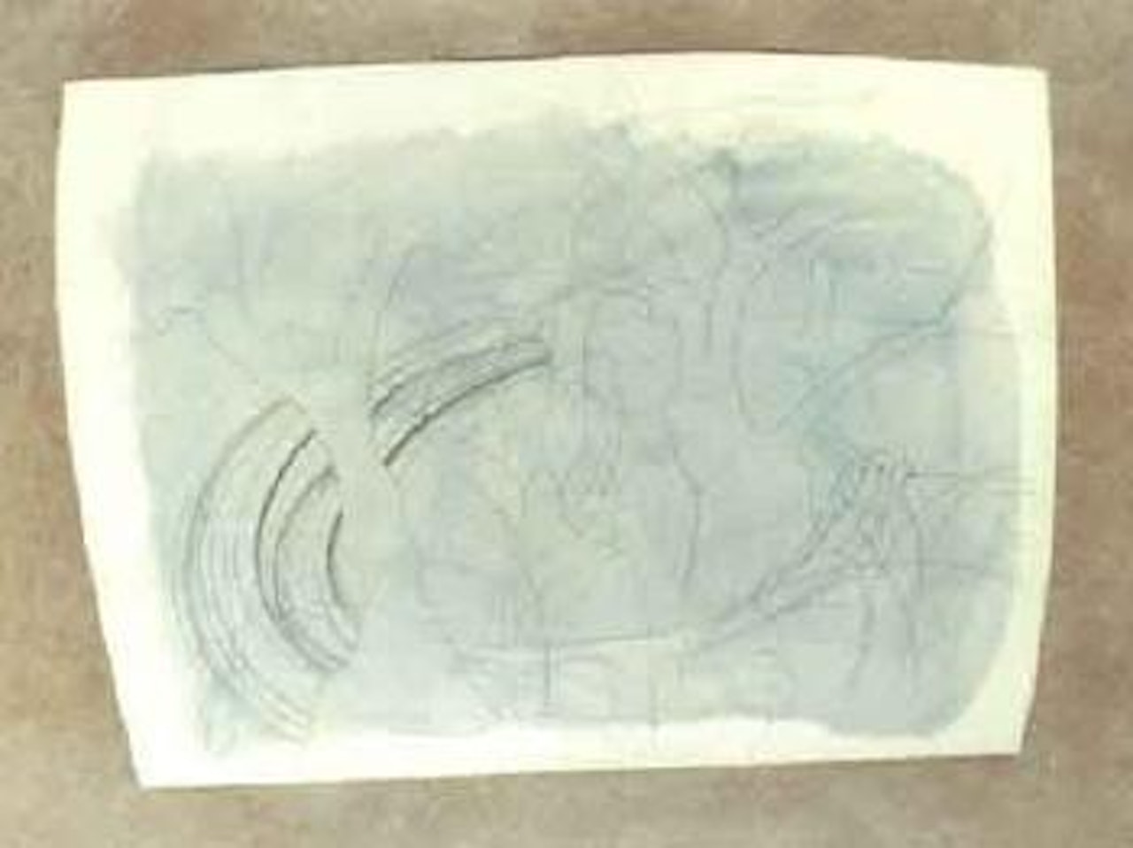 Gythian theatre by Ben Nicholson, O.M.