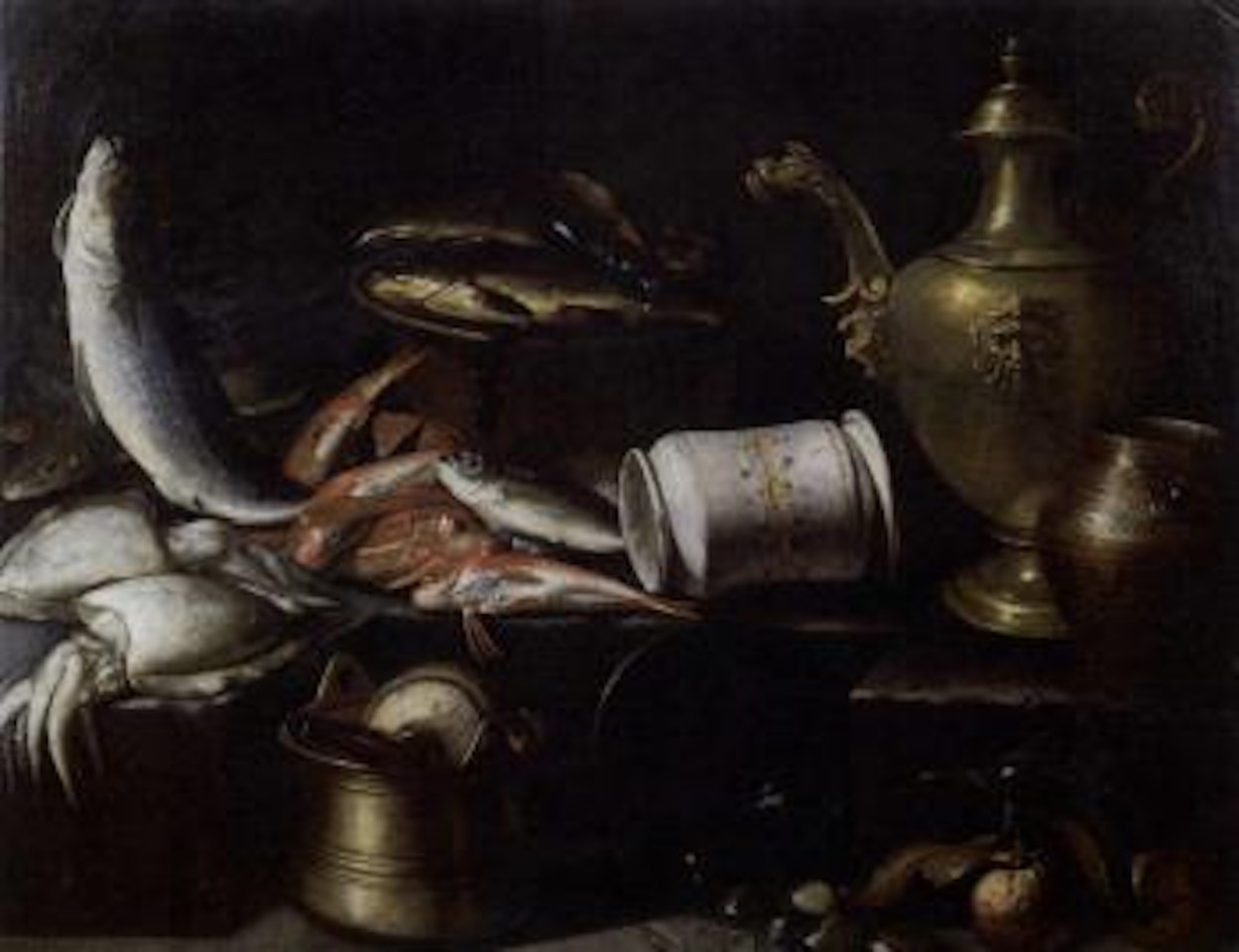 Fish by Giuseppe Recco
