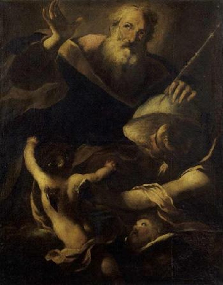 God in glory by Valerio Castello