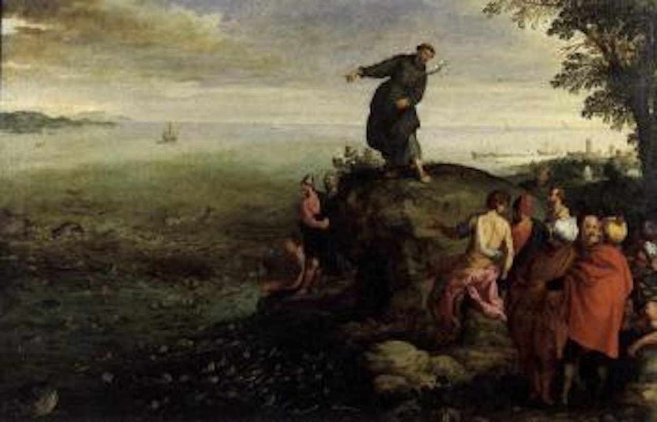 Saint Antonio da Padova's miracle by Paolo Veronese