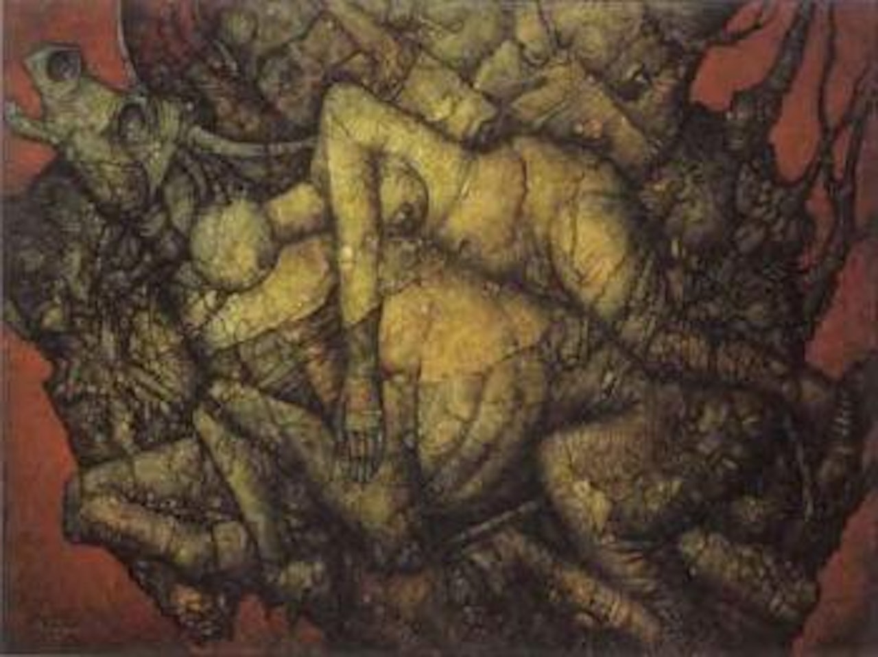The warrior rest by Jef van Tuerenhout