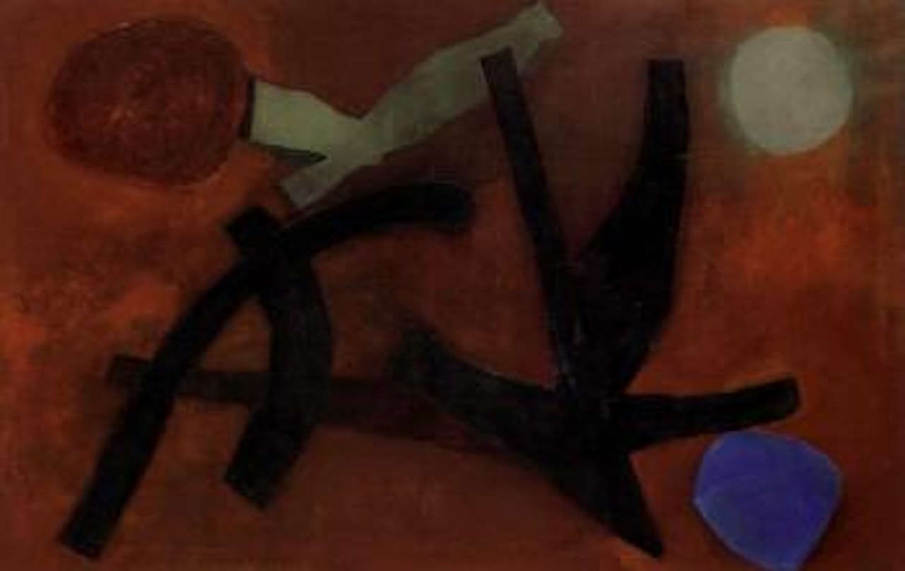 Composition au rond by Fritz Winter