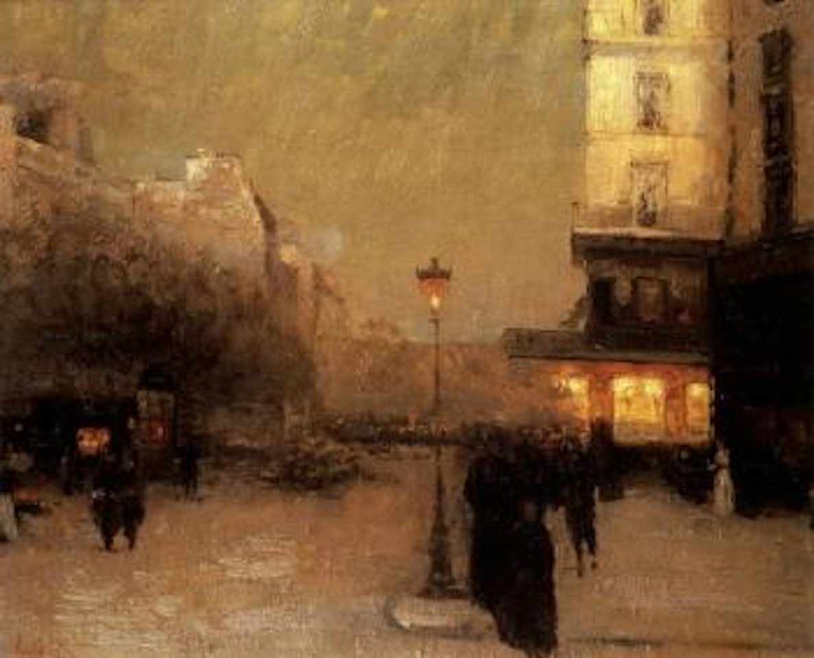 Paris a nuit by Luigi Loir