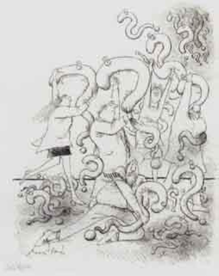 Tackling the problem by Ronald Searle