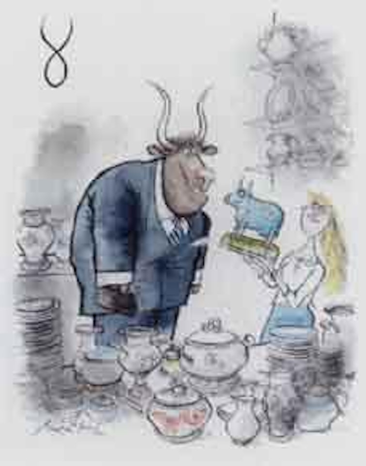Taurus by Ronald Searle