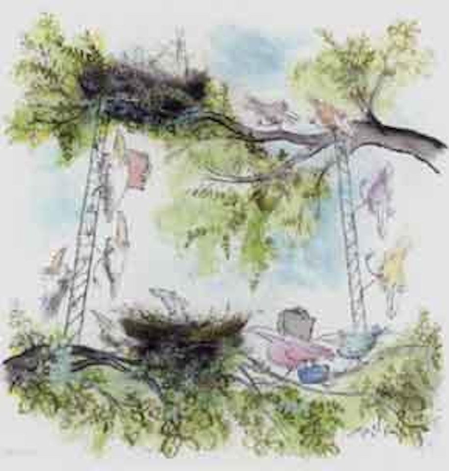 Perpetual motion by Ronald Searle