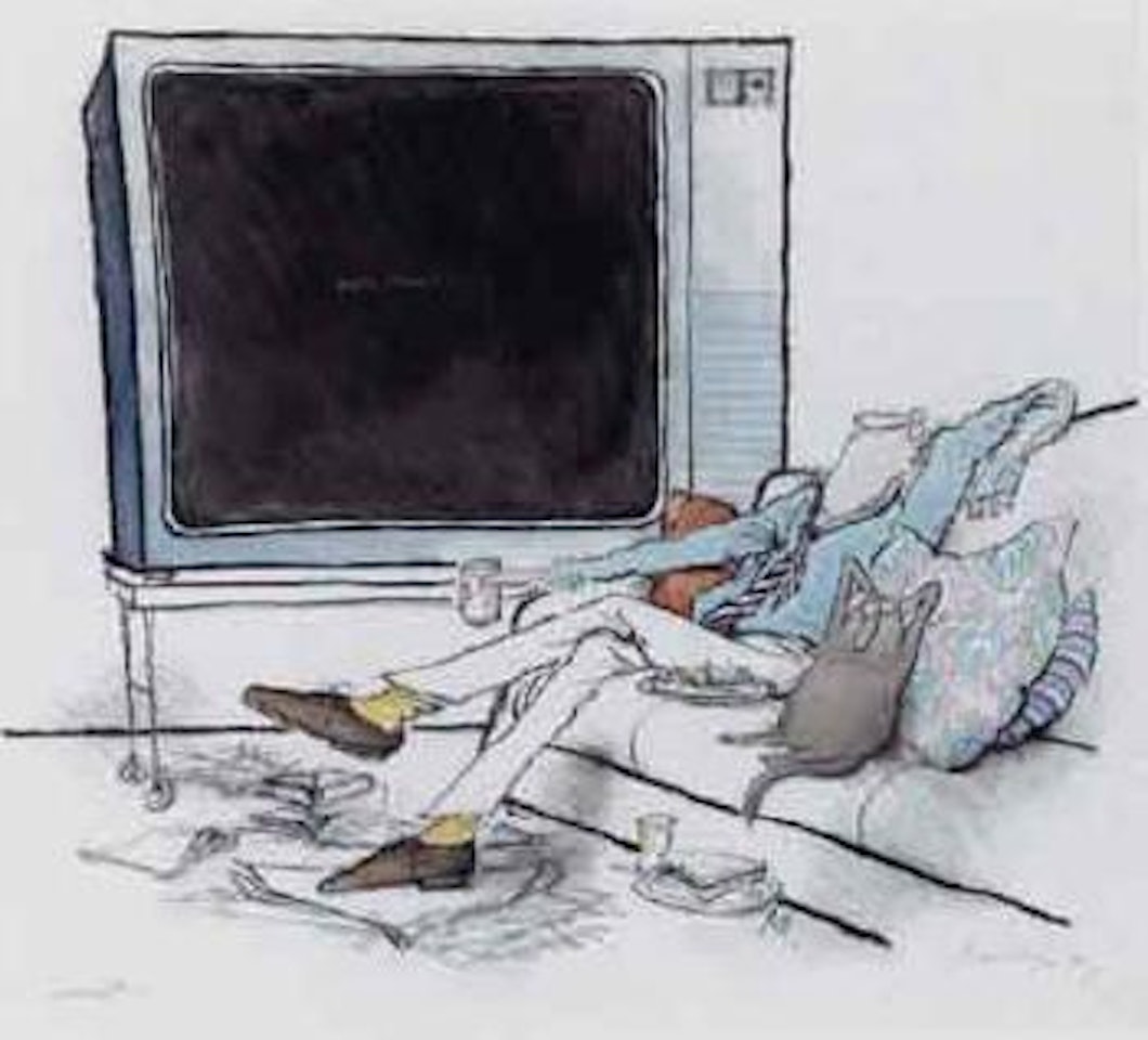 Silent night by Ronald Searle