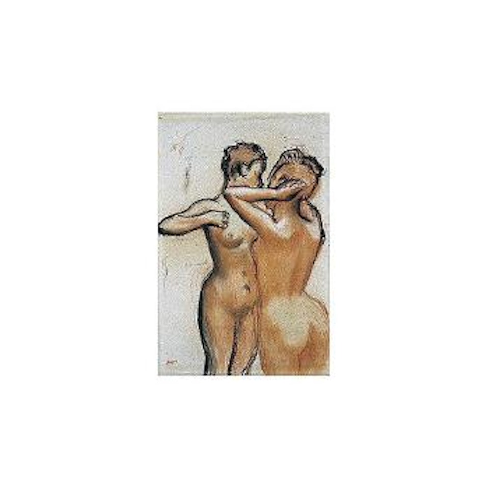 Deux femmes nues, debout by Edgar Degas