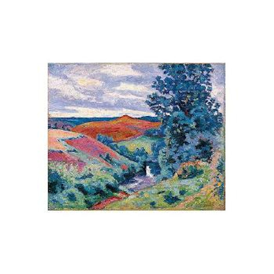 La Vallee de la creuse et puy Barriou by Armand Guillaumin