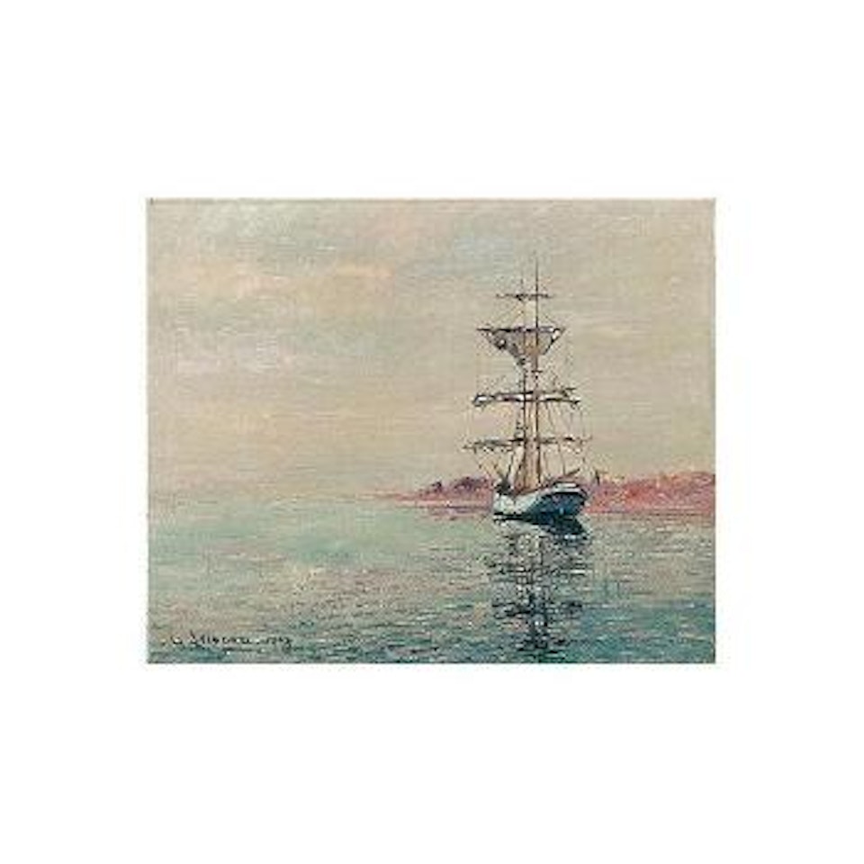 Voilier a Ferriere-Martigue by Gustave Loiseau