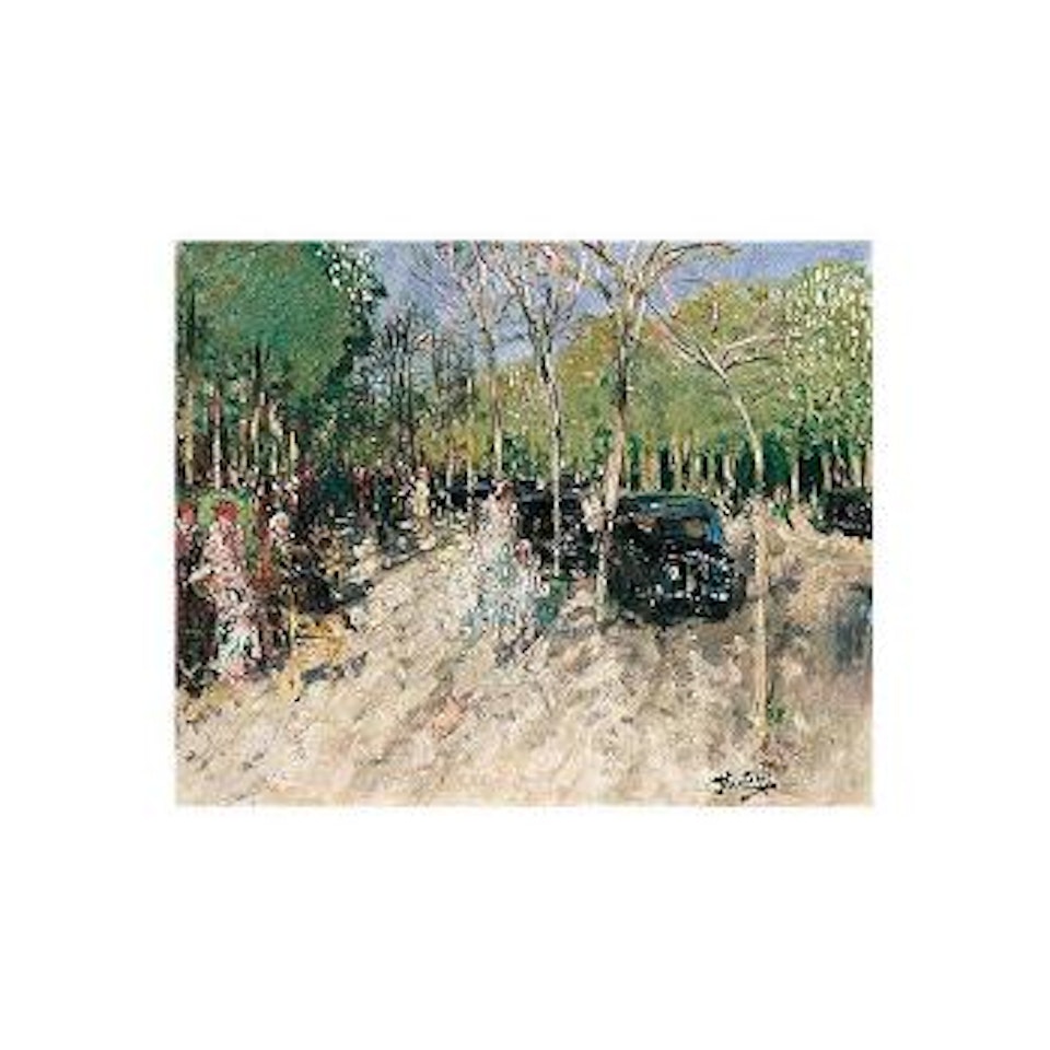 Le printemps au bois by Pierre Eugène Montezin