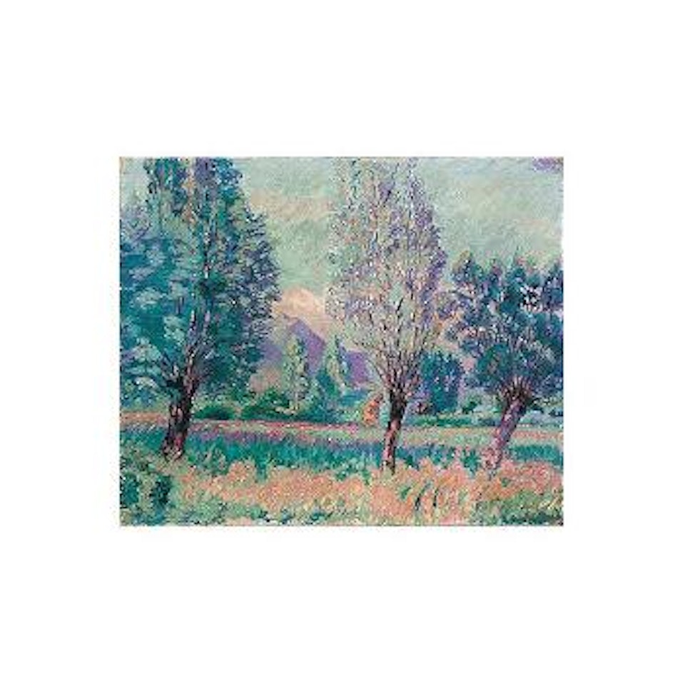 Pontchara - les peupliers by Armand Guillaumin
