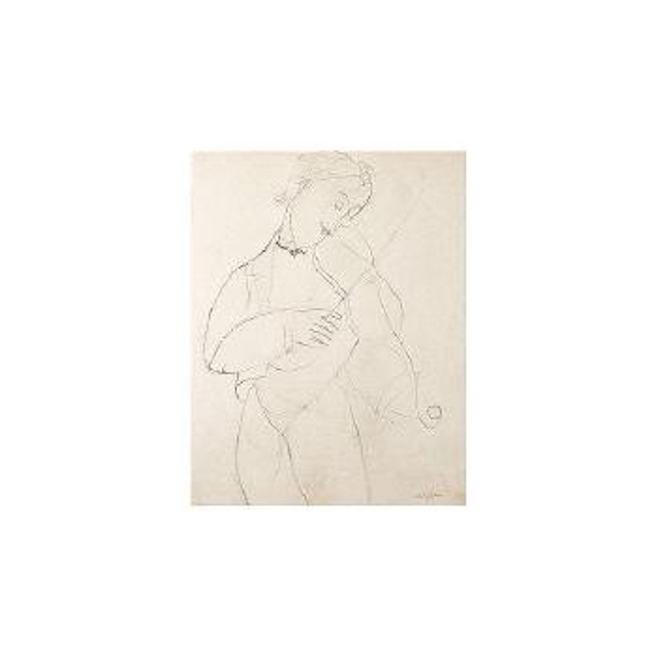 Le violoniste by Amedeo Modigliani