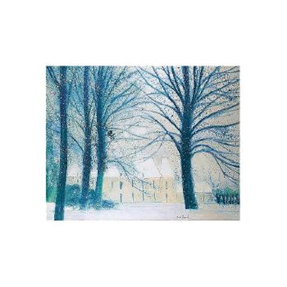 Loupeigne sous la neige by André Brasilier