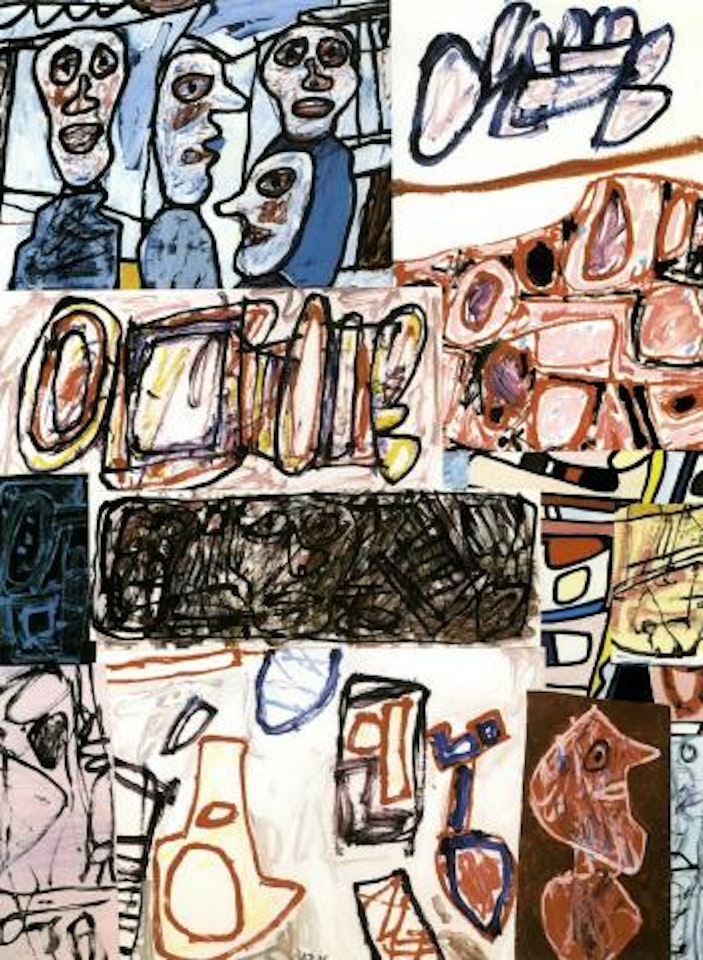 La vie coloniale by Jean Dubuffet