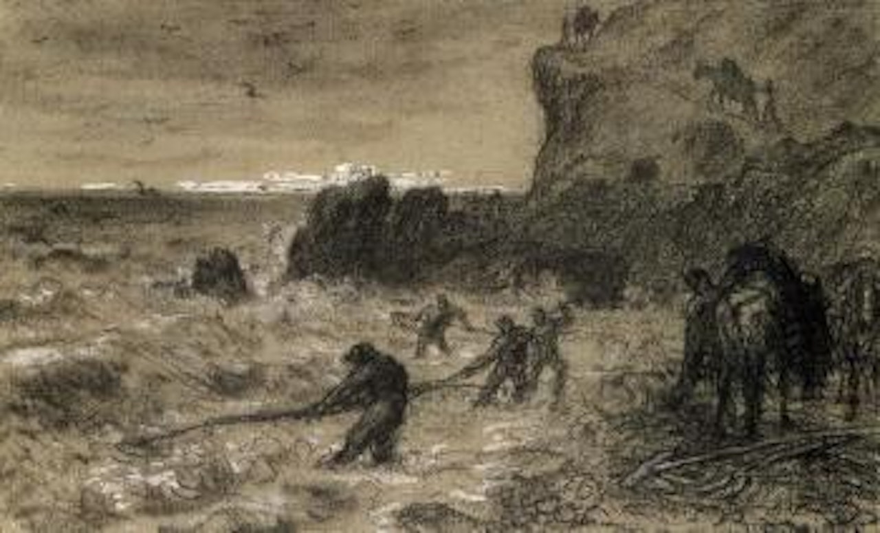 Ramasseurs de varech by Jean-François Millet