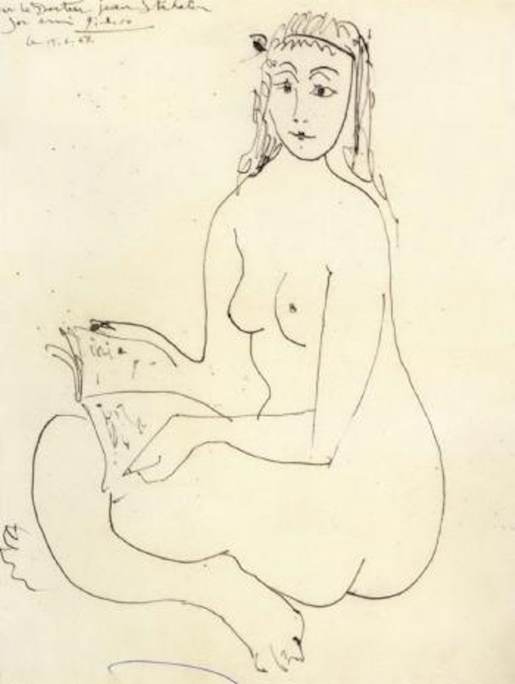 Femme lisant by Pablo Picasso