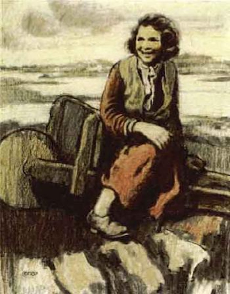 At the seashore by William Conor