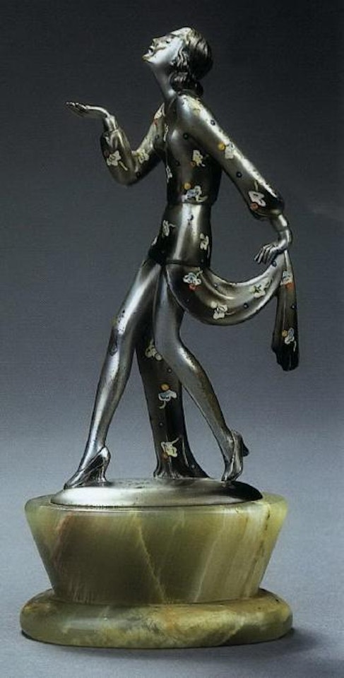 Figure, young woman by Josef Lorenzl