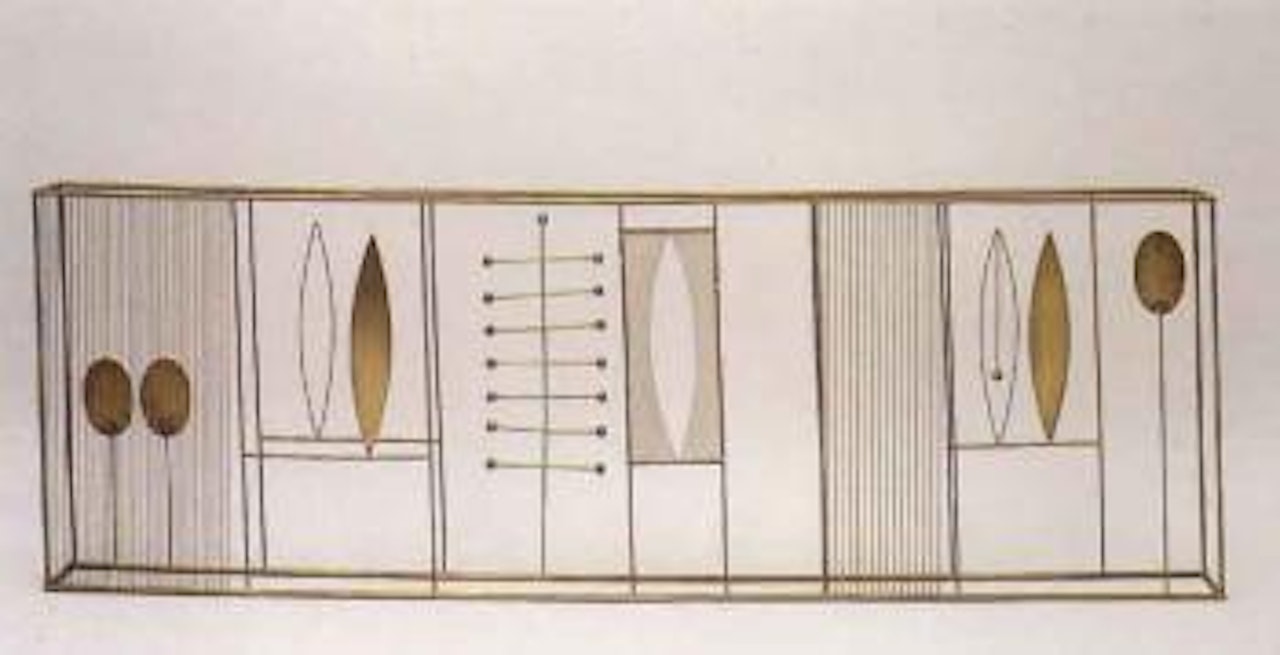 Flat counterpoint by Fausto Melotti