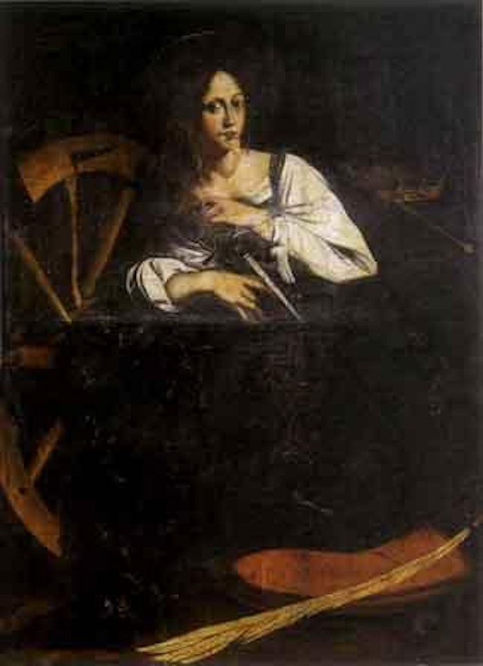Saint Catherine of Alexandria by Caravaggio