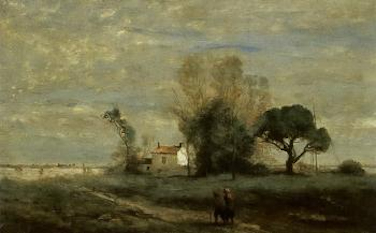 Souvenir de Vigen by Jean Baptiste Camille Corot