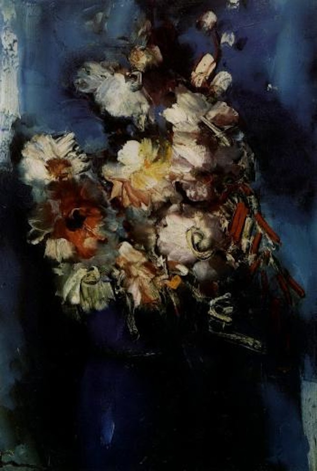 Anemones au pot bleu by Maurice de Vlaminck