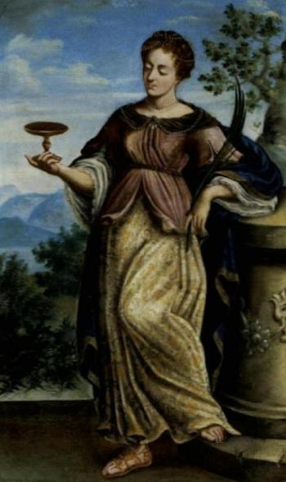 Saint Odilie by Paolo Veronese