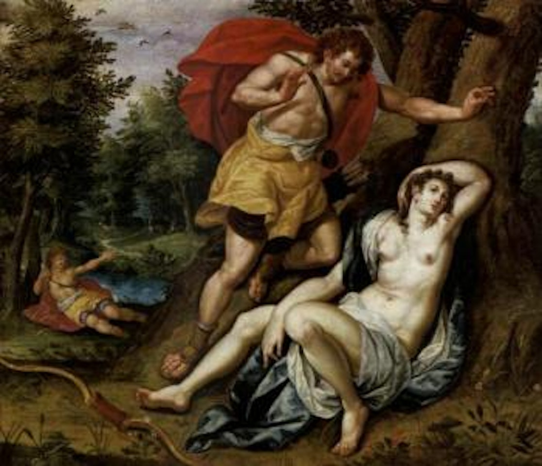 Mythological scene by Hendrick de Clerck