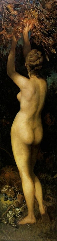 An allegory of taste by Hans Makart