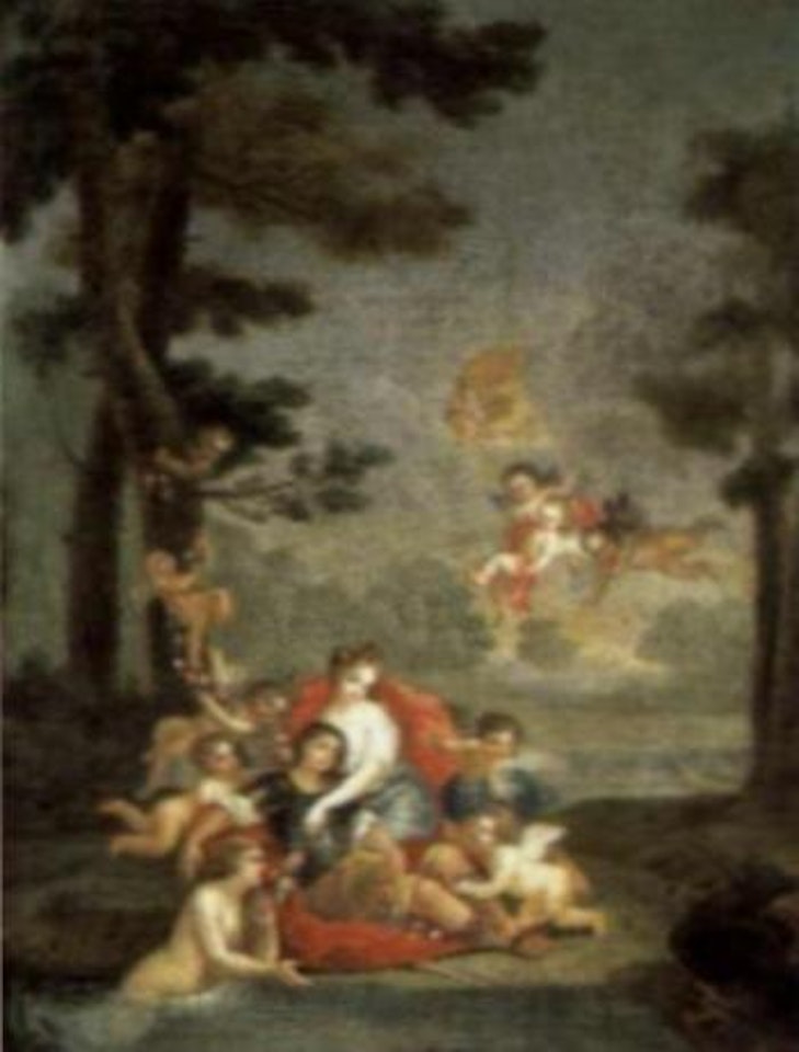 Venus and Adonis by Christian Wilhelm Ernst Dietrich