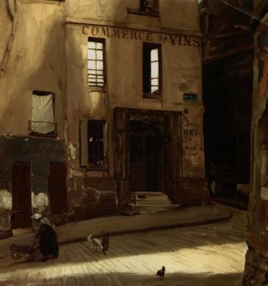 Le debit de la rue Montaigne Sainte Genevieve by William Nicholson