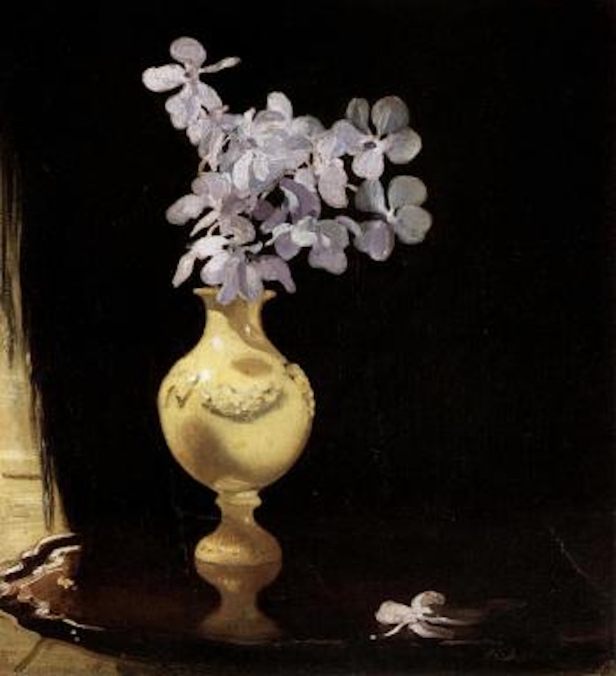 Mauve orchids by William Nicholson