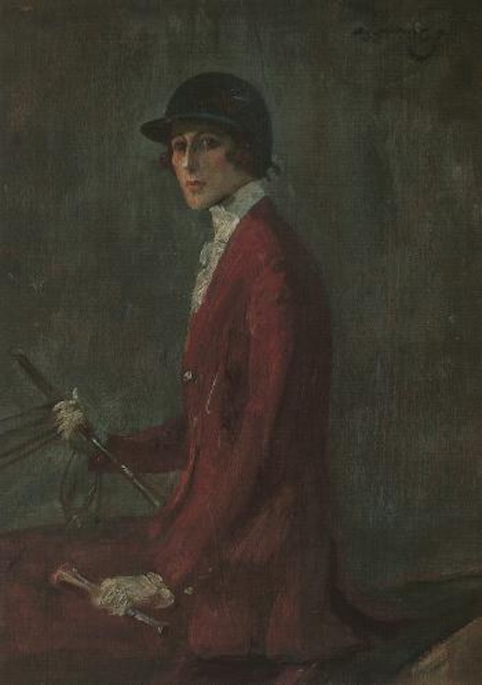 Study for Duchess of Westminster with her Harriers by Alfred James Munnings