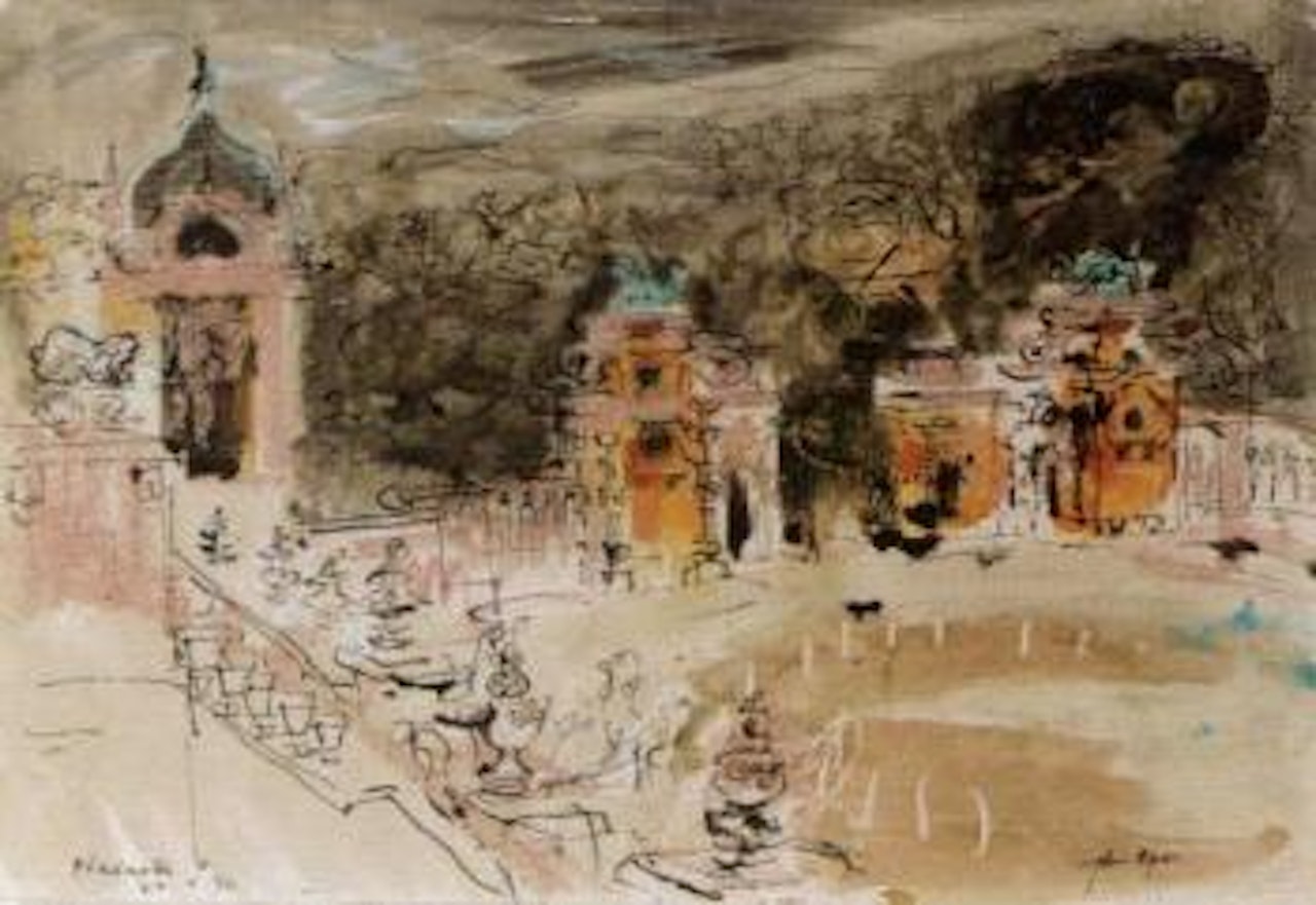 Harlaxton by John Piper