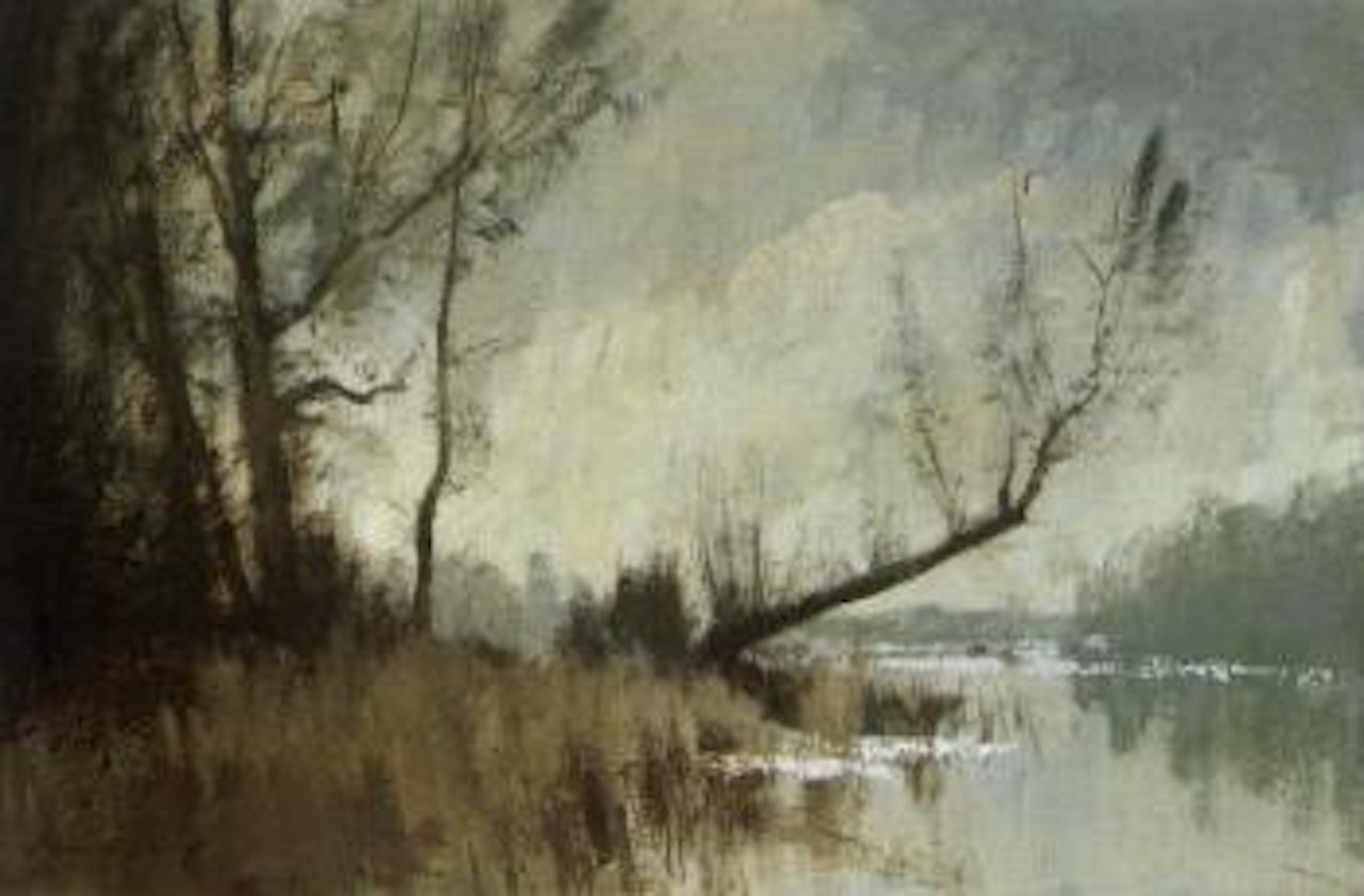 Winter on Hickling Board by Edward Seago