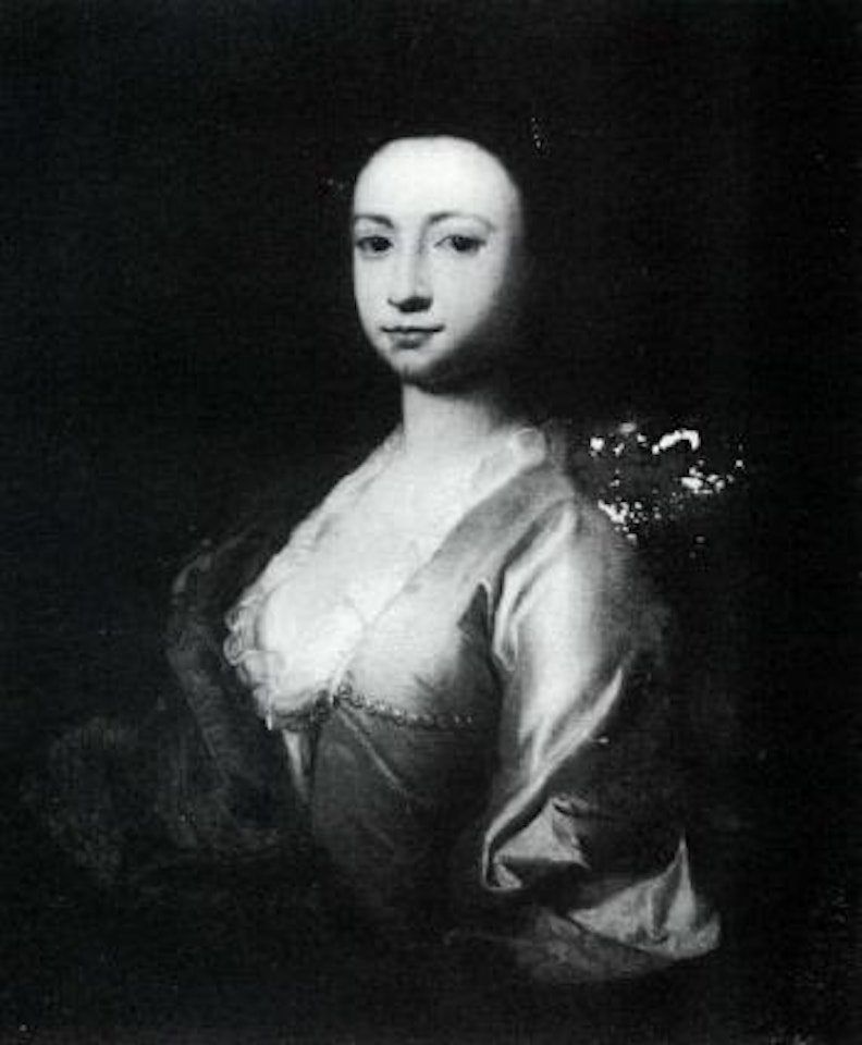 Portrait of a young lady by Thomas Hudson