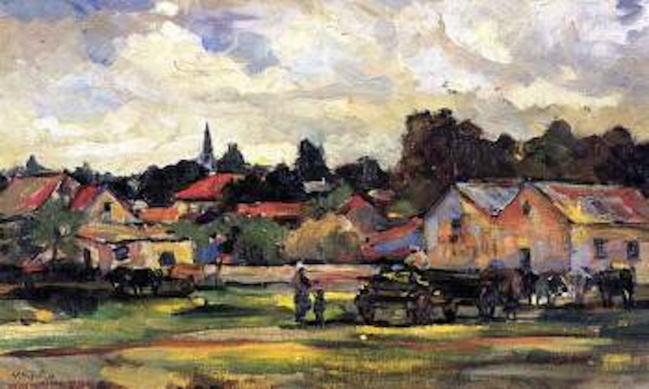 View of Standerton by Walter Battiss