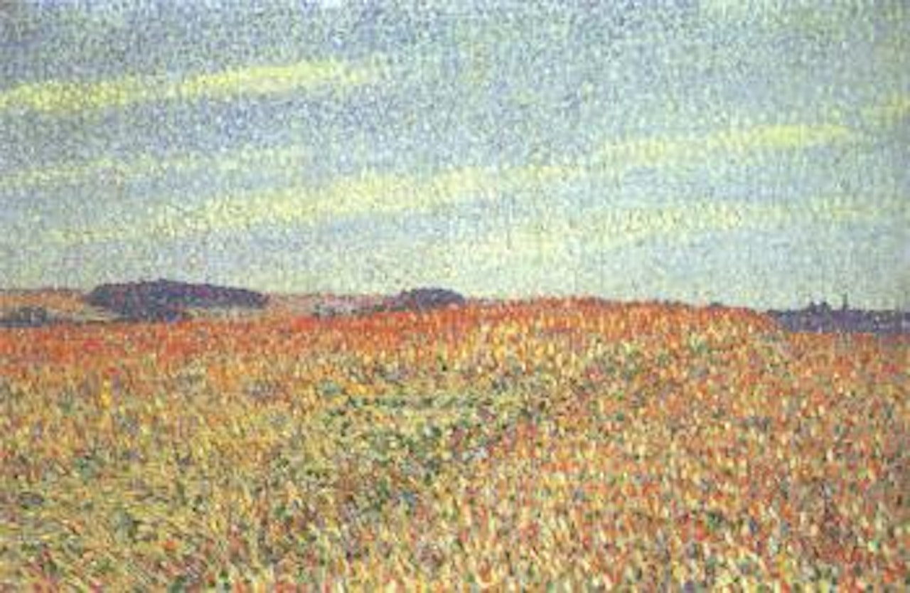 Wheat field by Christian Rohlfs