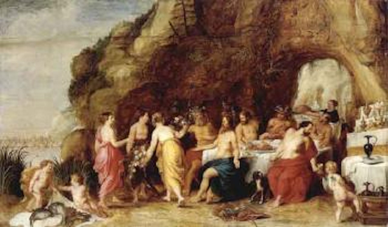 Feast of Achelous by Adriaen van Stalbemt