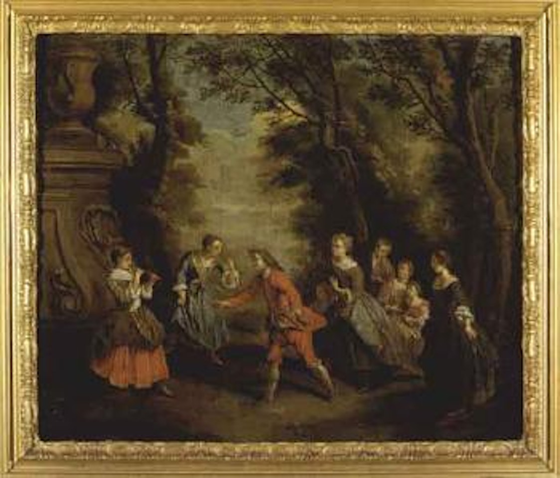 Amusements dans un parc by French School