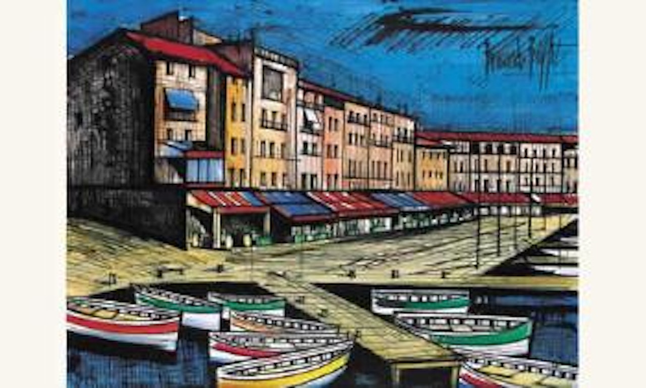 Saint Tropez, l'escale by Bernard Buffet