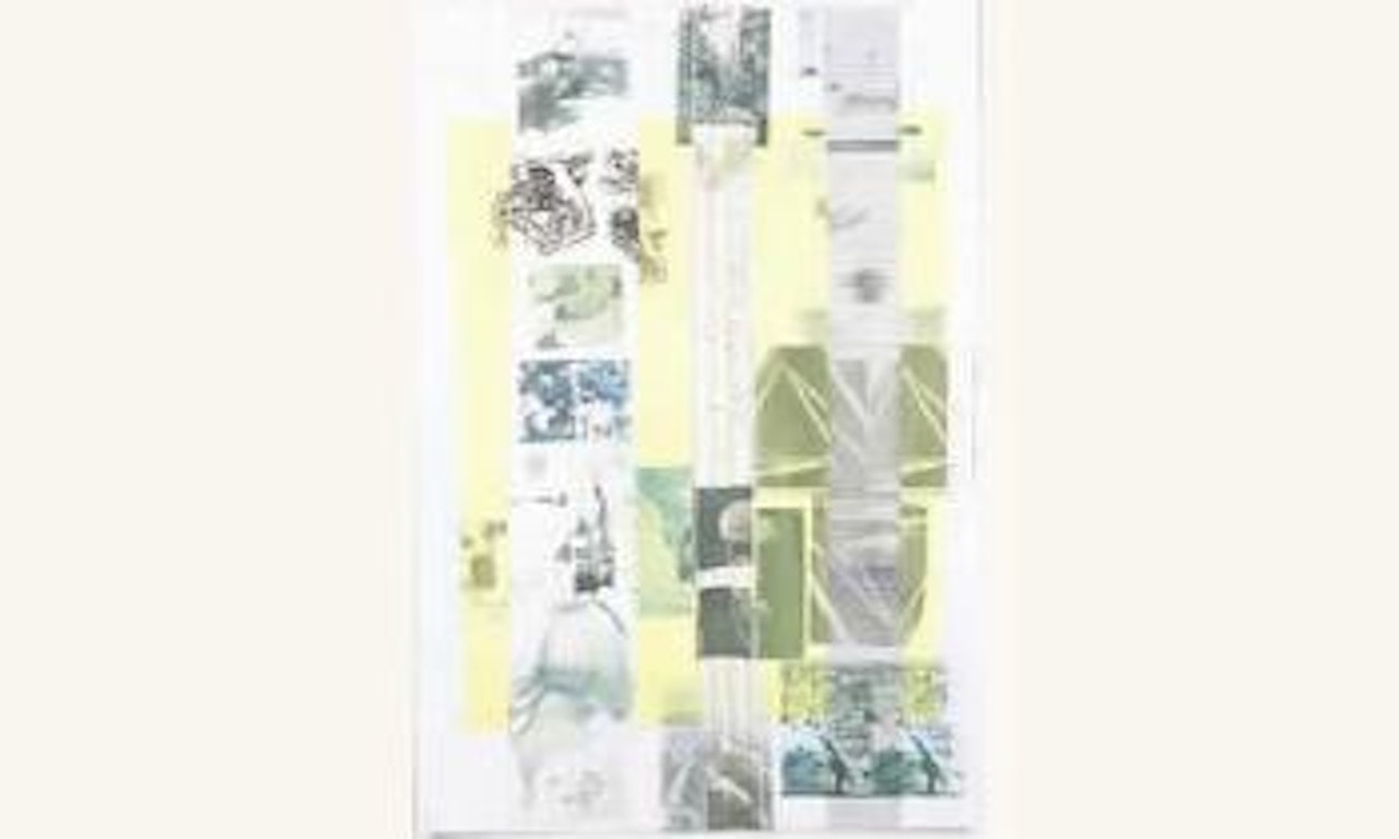 Urban ointment, slide by Robert Rauschenberg