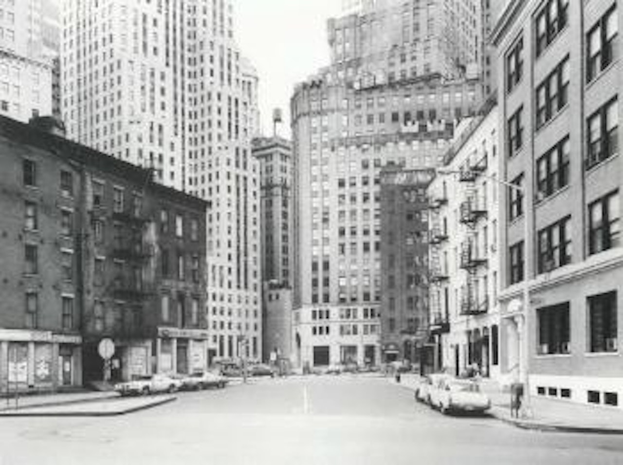 Coenties Slip/Water St, New York by Thomas Struth